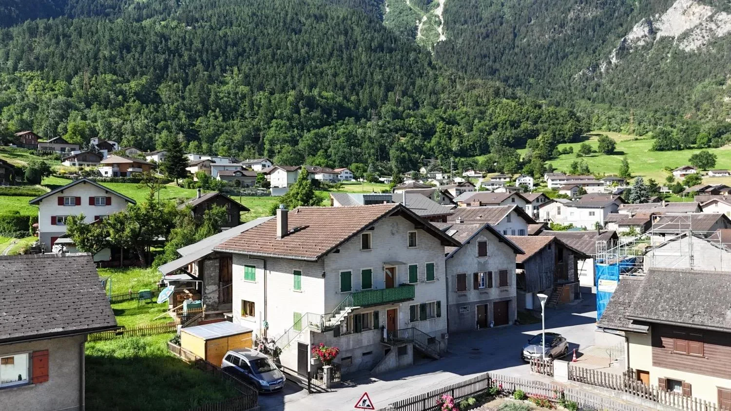 Charmante Wohnung mit Carnotzet in Agarn