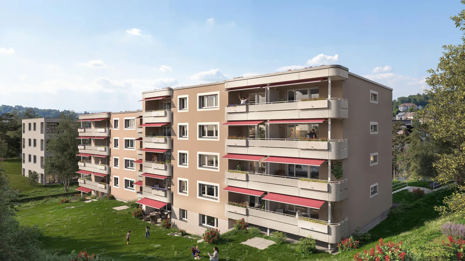 1.5 Zimmerwohnung in Oberwil - Urban wohnen, natürlich leben