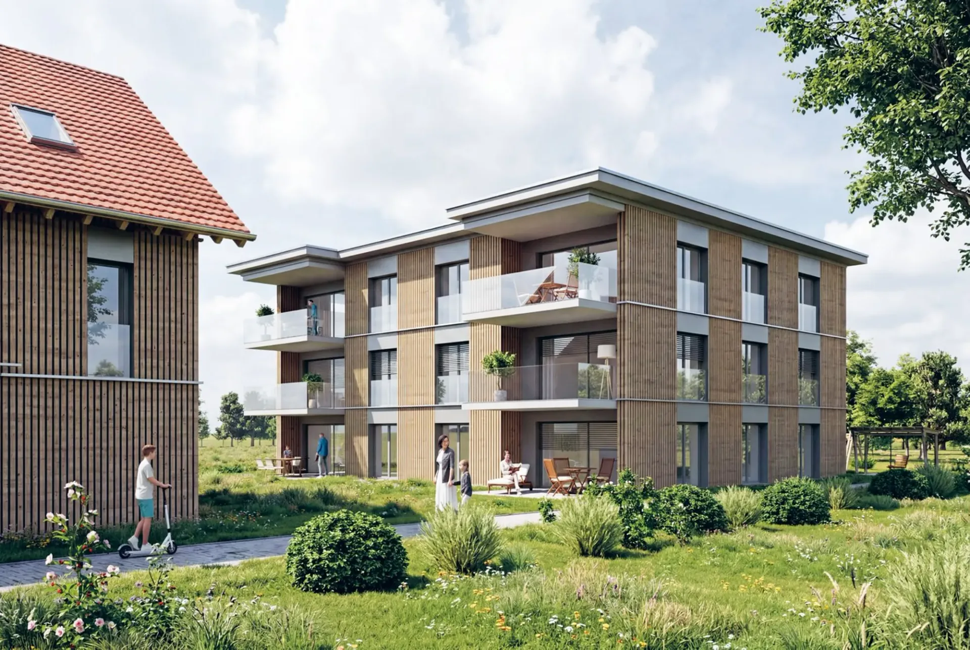 Vivre près de la nature et profiter de la qualité de vie - Votre nouvelle maison à Lerchenfeld