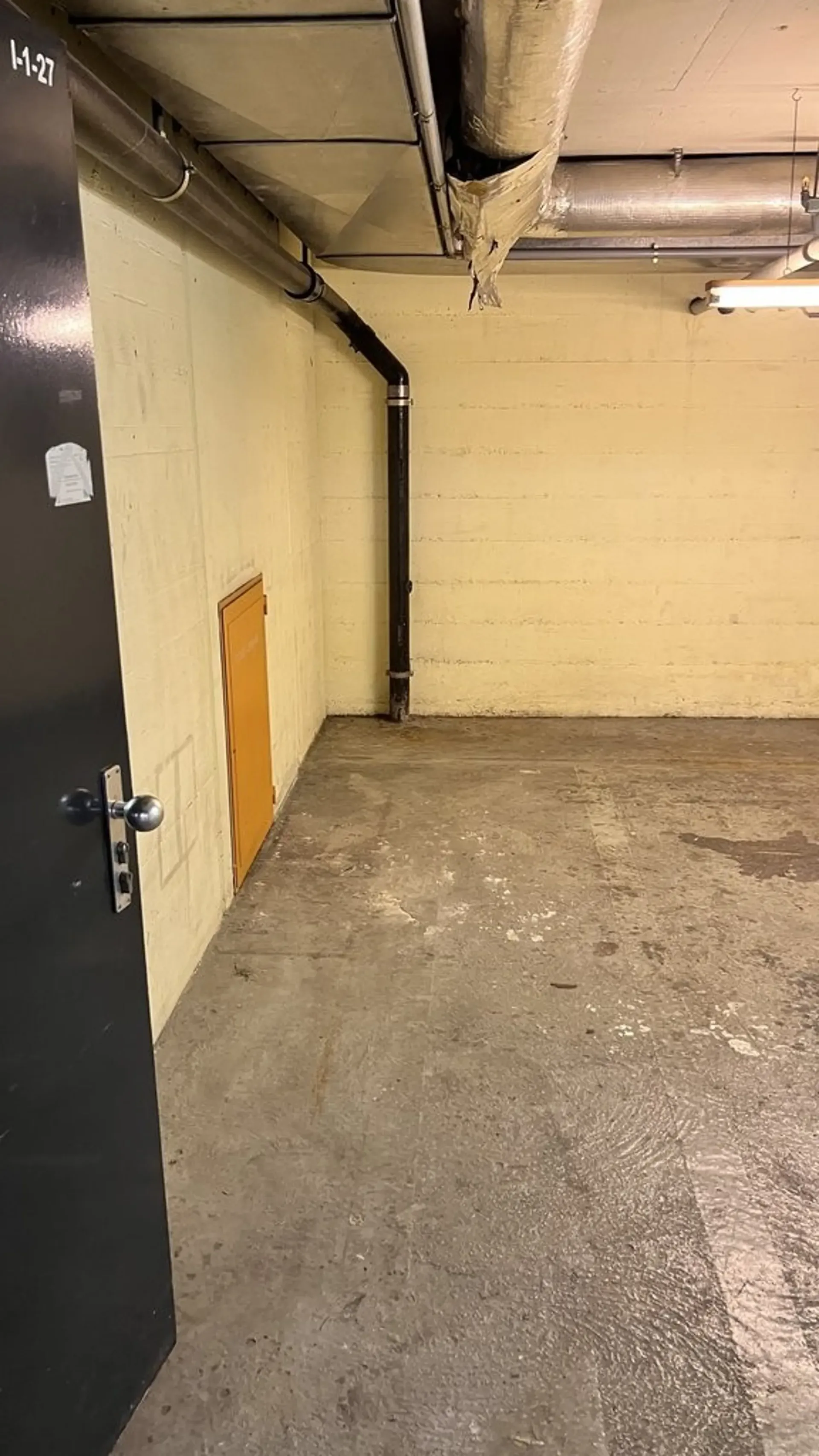 Tresor von 5 bis 27m2 im Untergeschoss, Zugang mit Auto und Lieferplatz