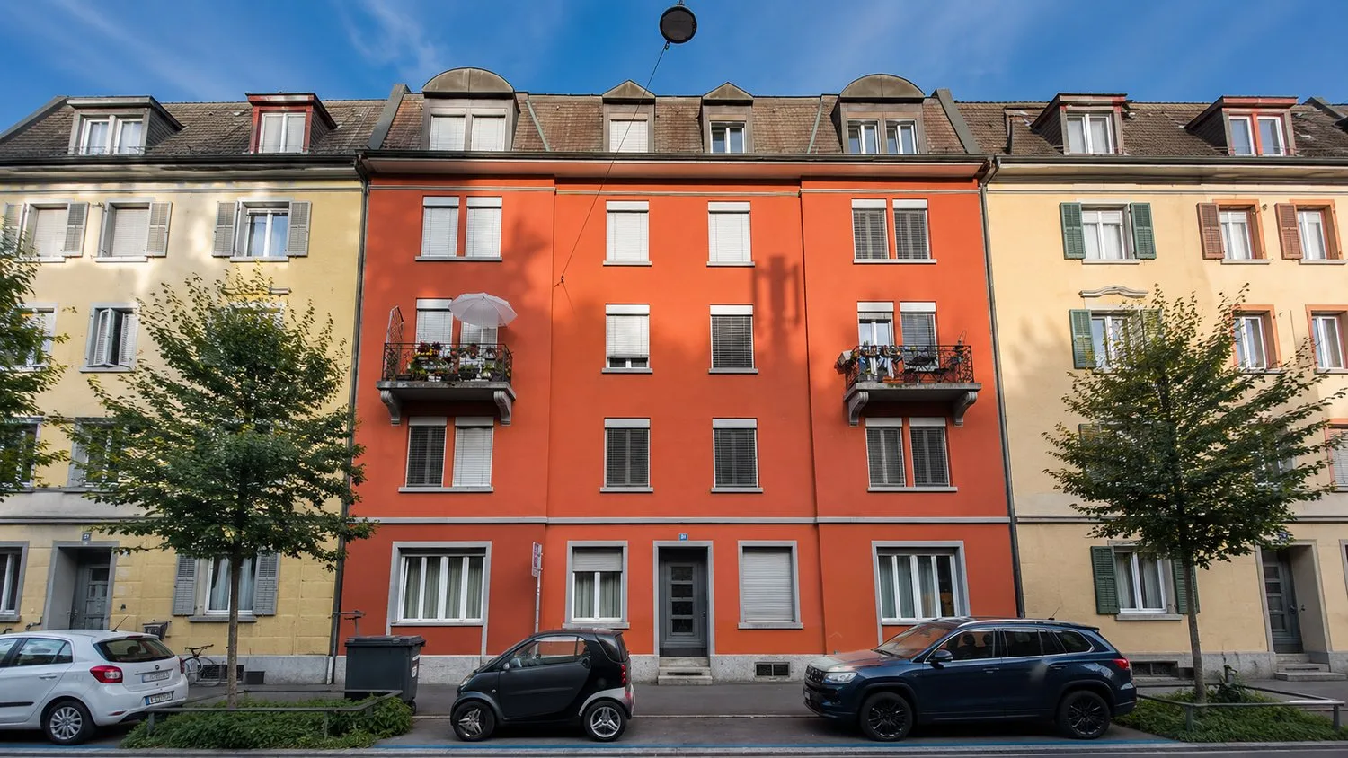 Bel appartement 3 pièces dans un emplacement central à Zurich-Wiedikon