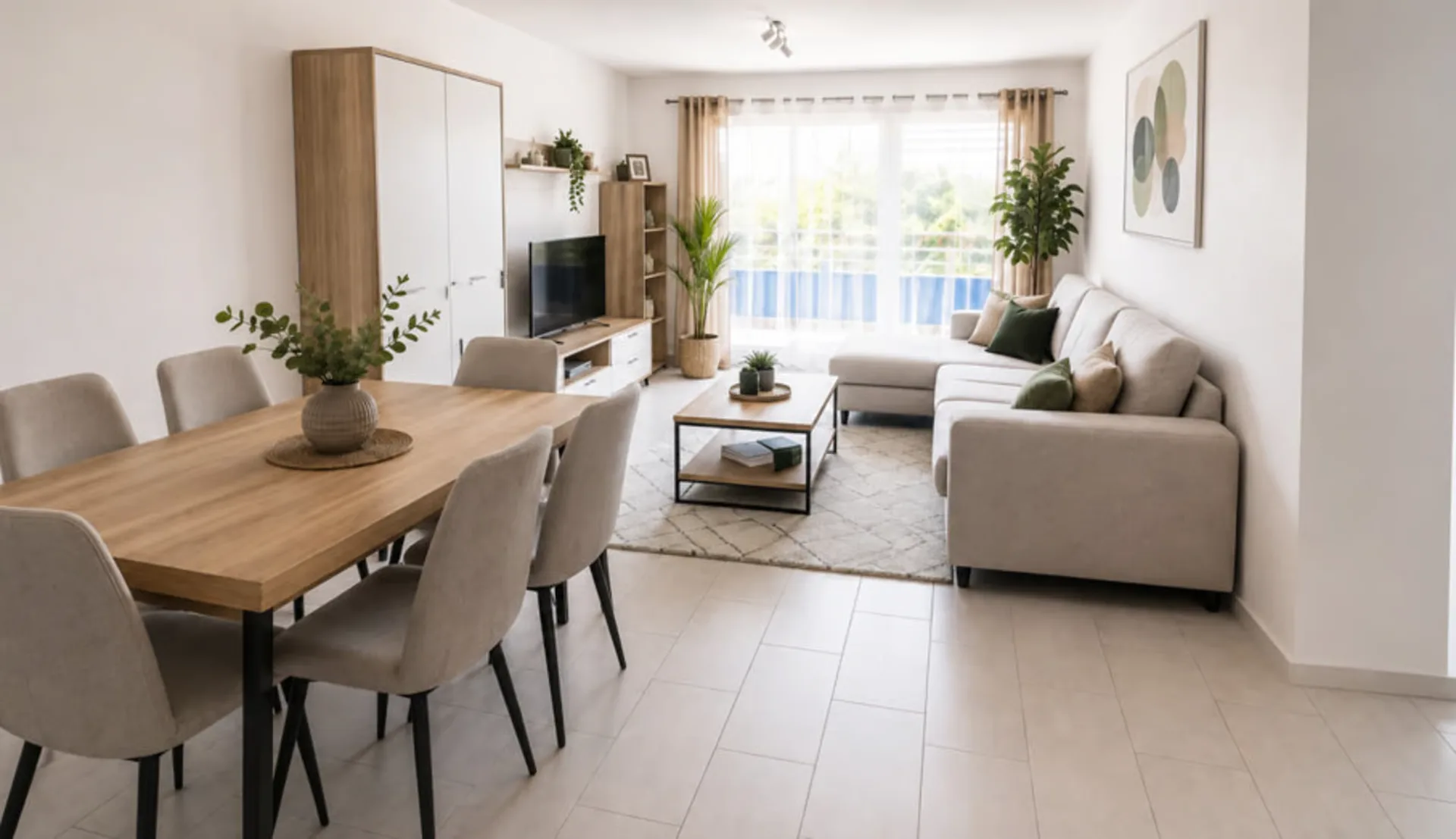 Châteauneuf/Conthey - 4,5 Zimmer - 82m2 - 2 Balkone
