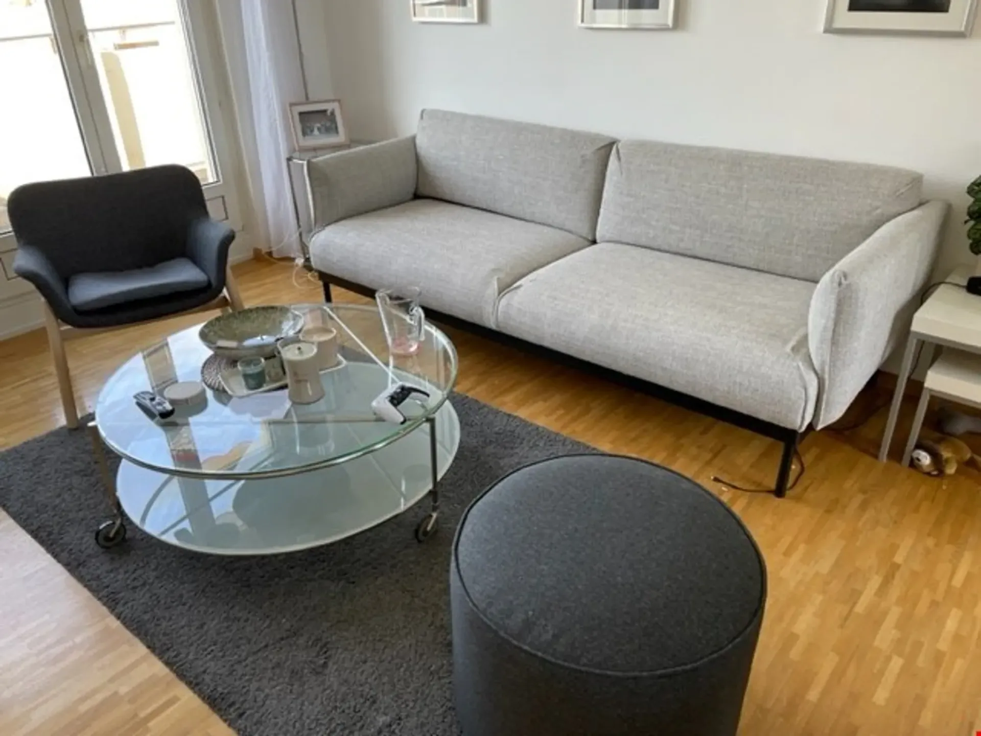 Dachgeschoss-Wohnung mit zwei Schlafzimmern in der Nähe des Schützenmatt-Parks