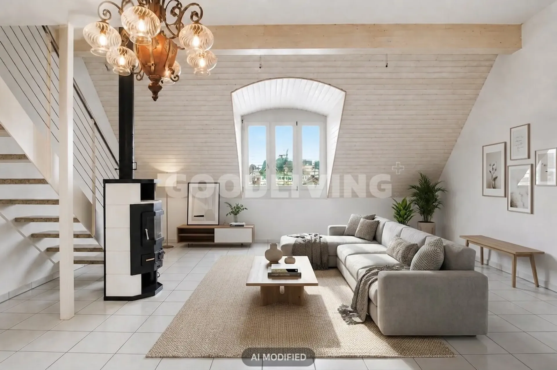 Dachwohnung mit Weitsicht und ruhiger Wohnlage in Klingnau