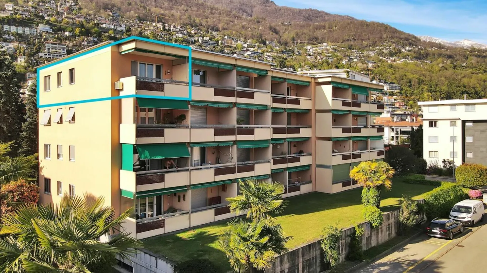 Minusio - Attikawohnung Residenza Florida