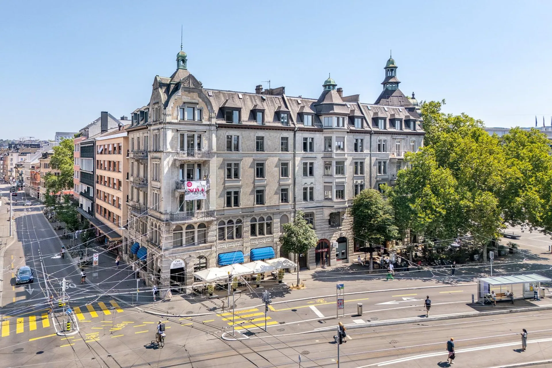 Exklusive Attikawohnung mit Dachterrasse im Herzen von Zürich