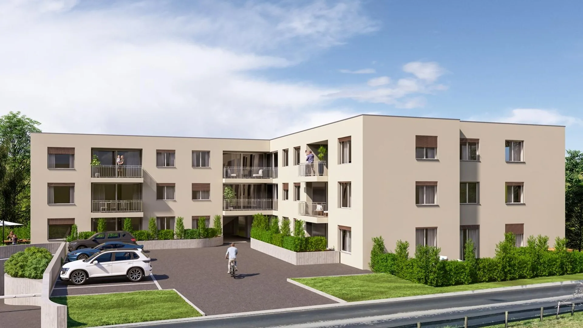 Verkauf von 25 Wohnungen vom Studio bis 5.5 Zimmer in Siviriez