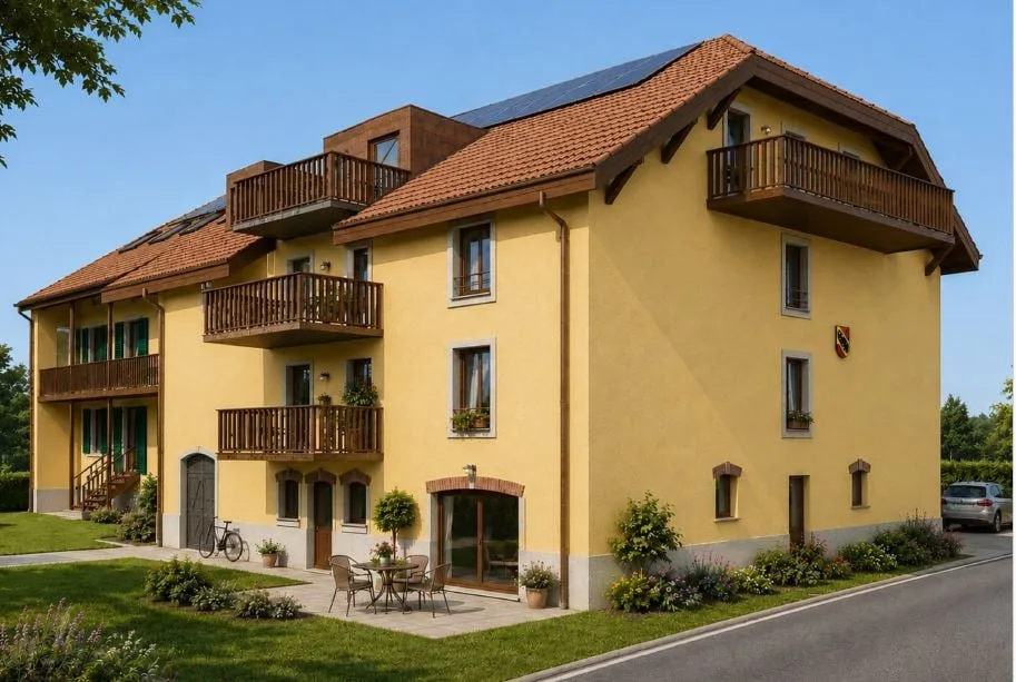 Une ferme de caractère, 11 appartements à découvrir