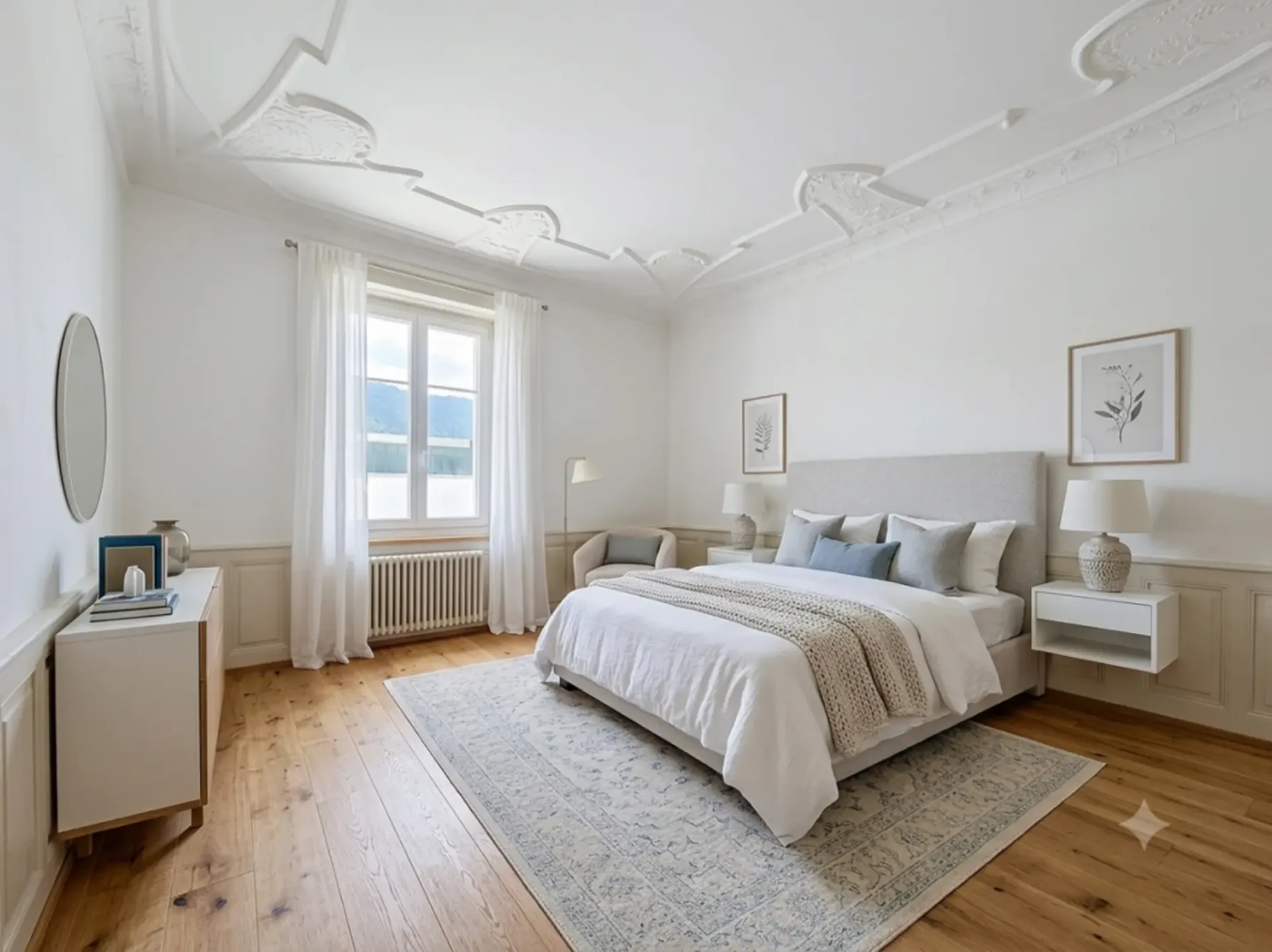 Im Zentrum mit Garage und 110 m2 Terrasse