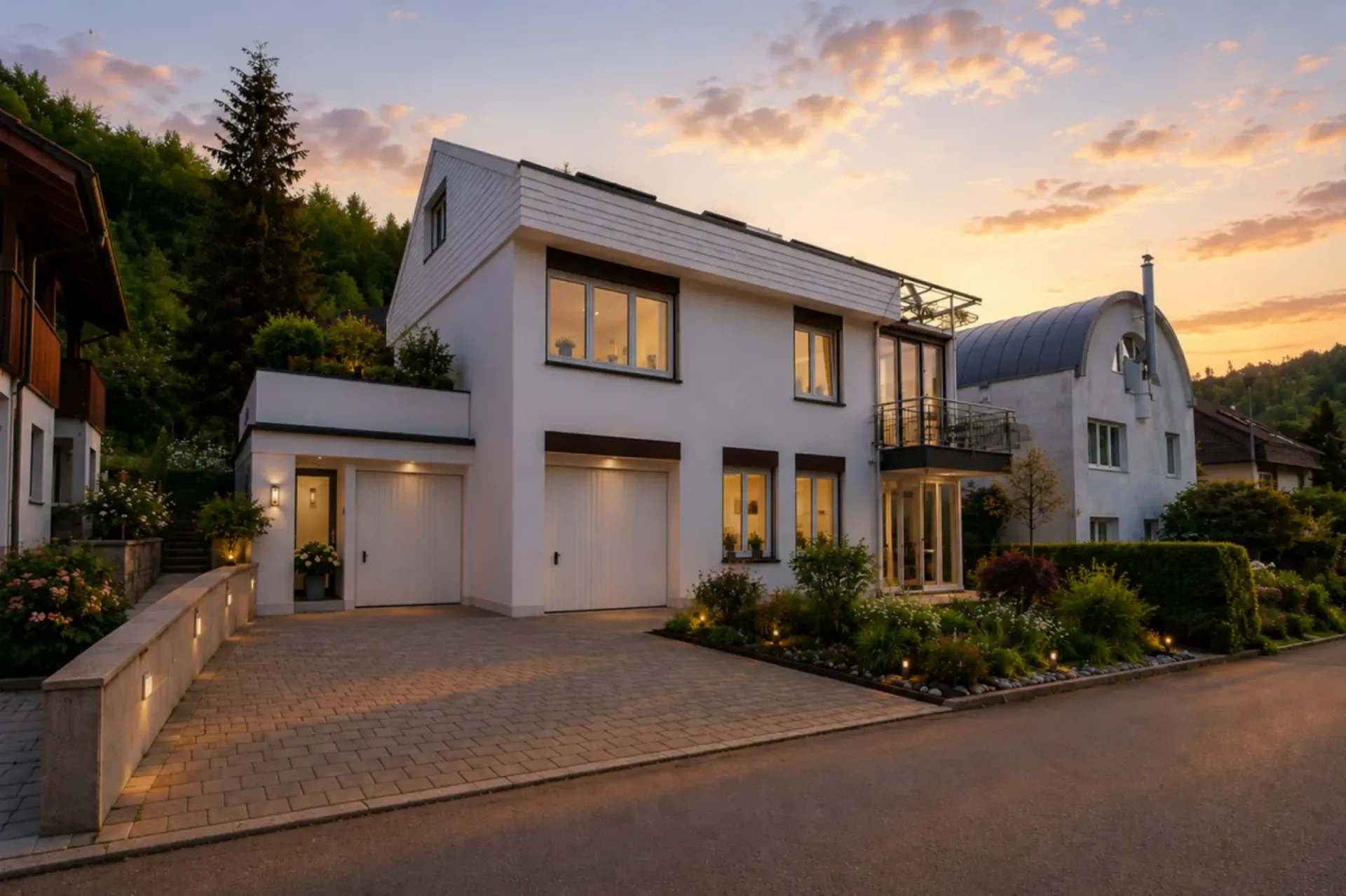 Frisch saniertes 6.5-Zimmer-Einfamilienhaus mit Südhanglage und Weitsicht in Füllinsdorf