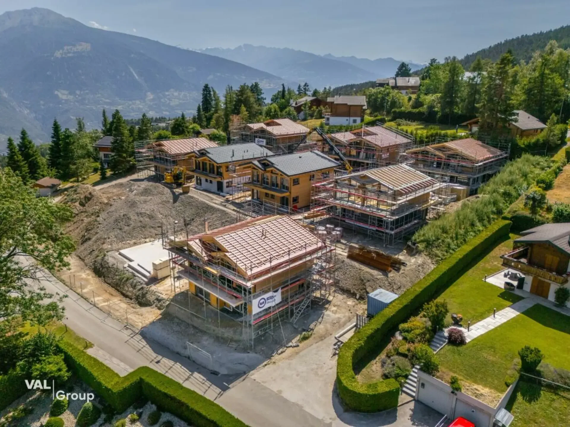 "Les Perles" : ein exklusives Projekt in den Schweizer Alpen