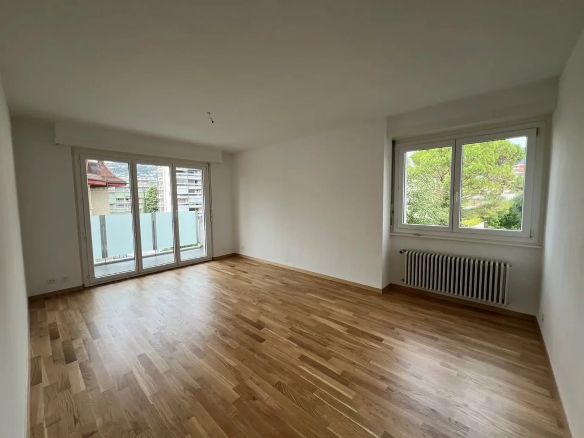 Wohnung in einer grünen Gegend