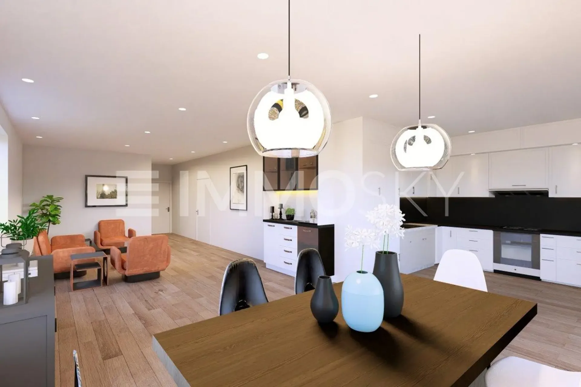 EXKLUSIVITÄT ! Geräumiges 3,5-Zimmer-Appartement mit Loggia von ca. 21 m2 !