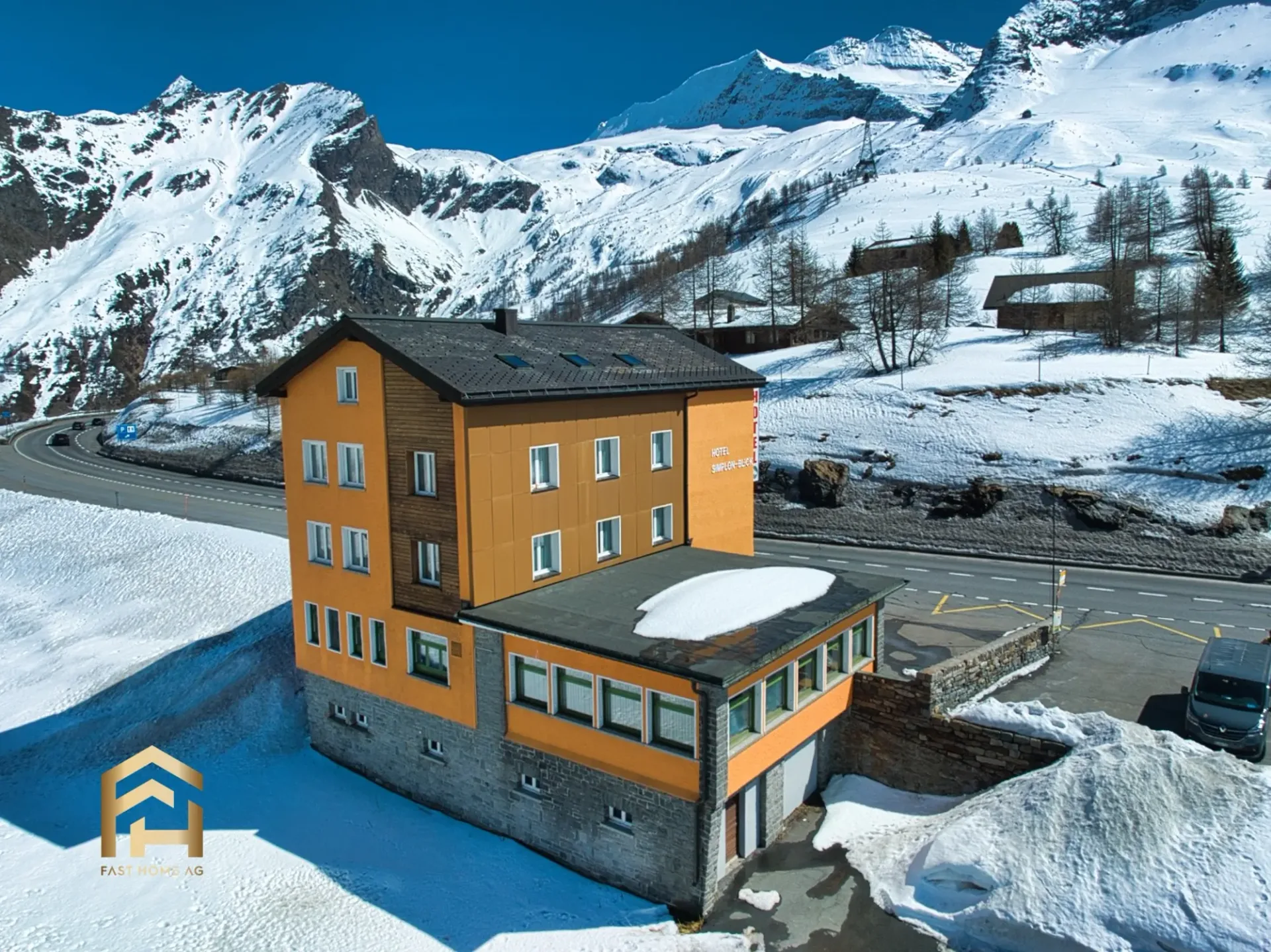 Hôtel-Restaurant unique sur le Simplon - Votre chance en 2005