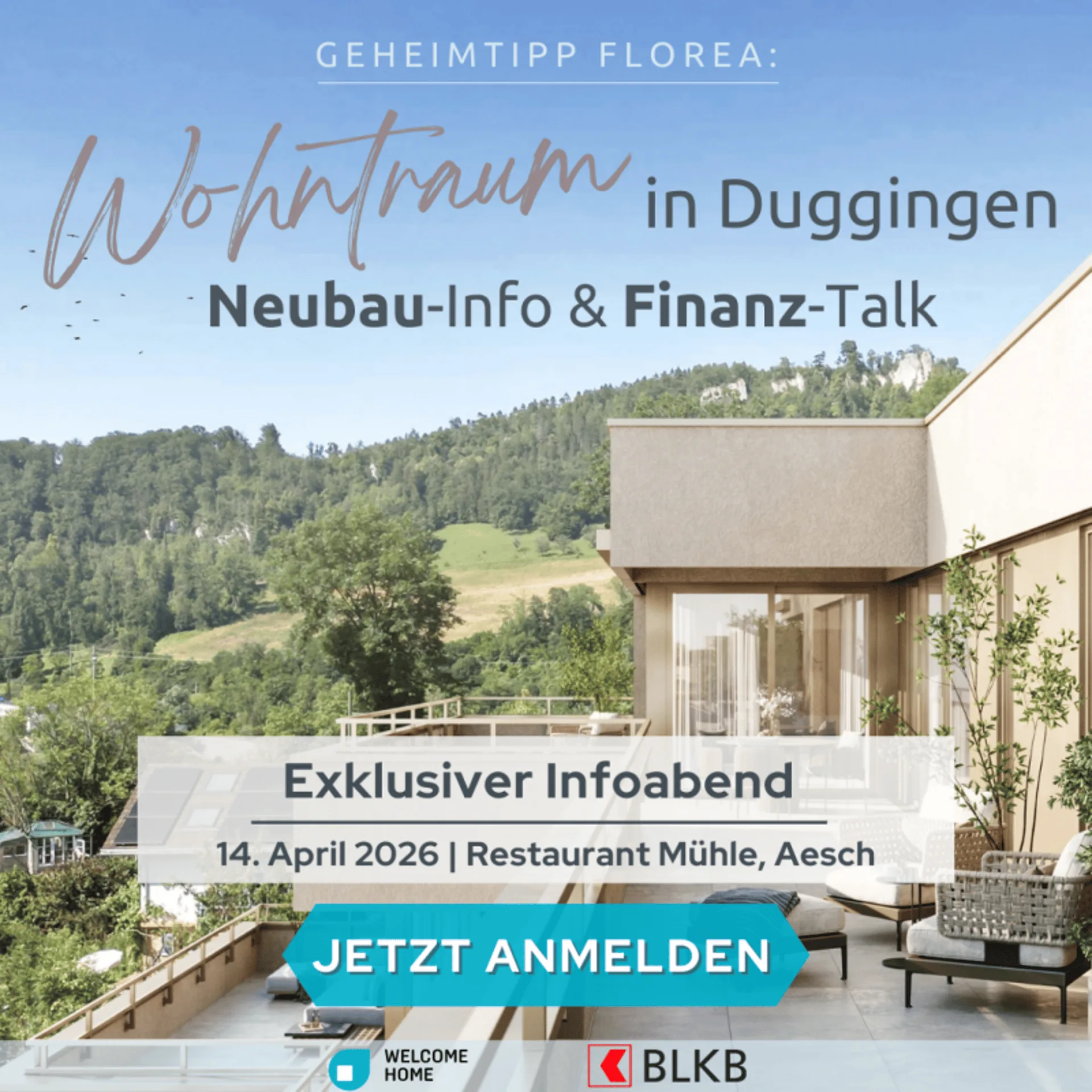 Wohnen über den Dächern von Duggingen