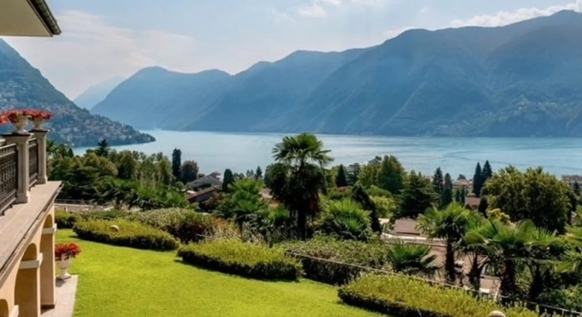 Villa di lusso & luminosa in vendita a Lugano – Vista lago & montagna