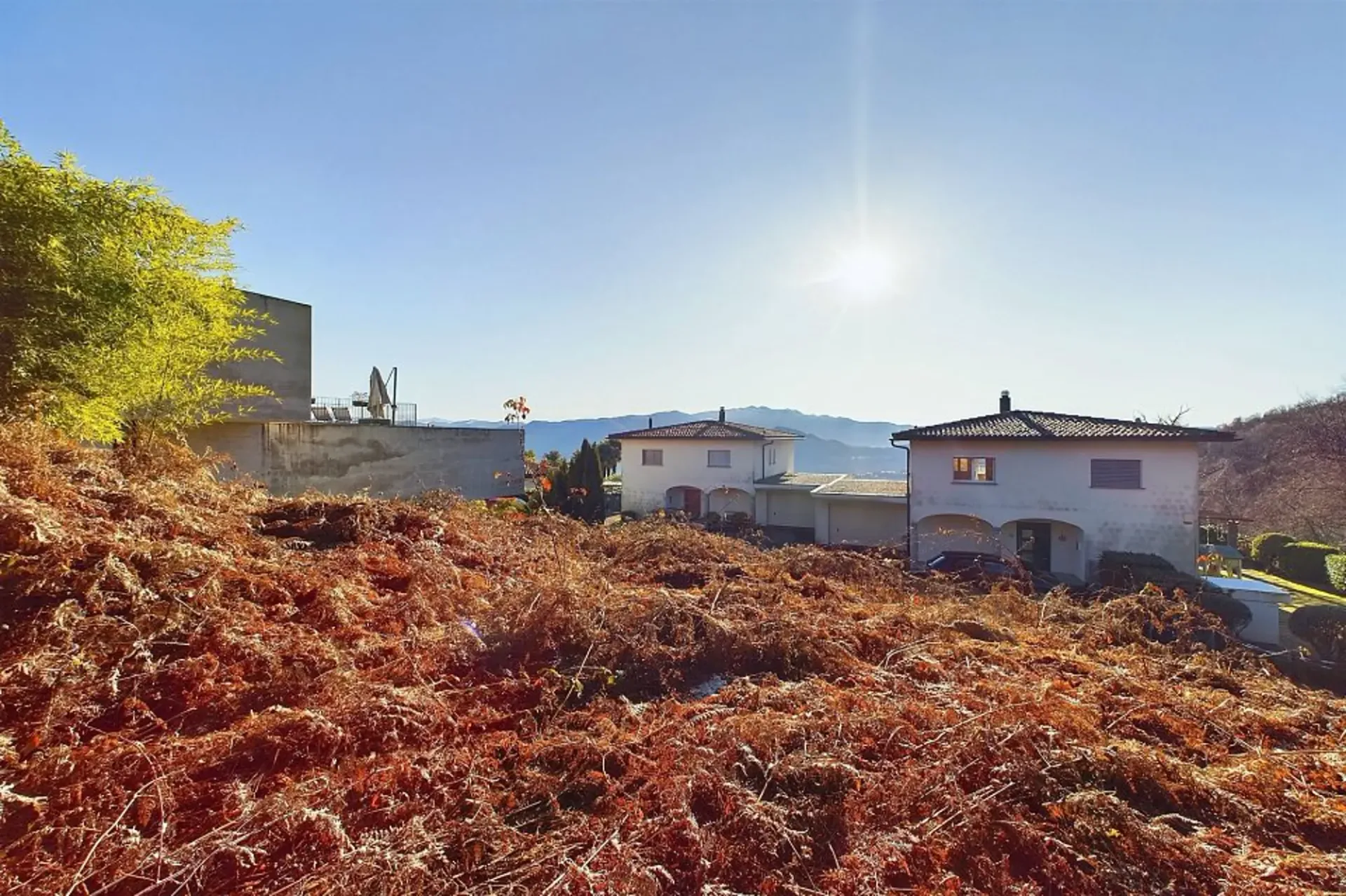 Terreno edificabile a Cademario con vista aperta