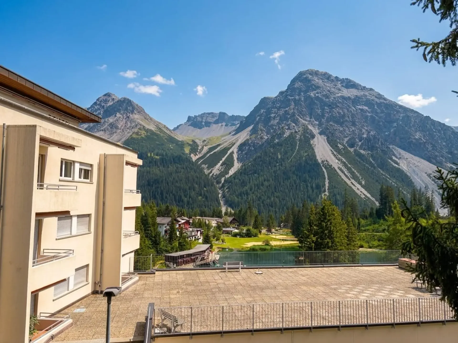 Bright 1-room apartment in Arosa - with secondary residence status