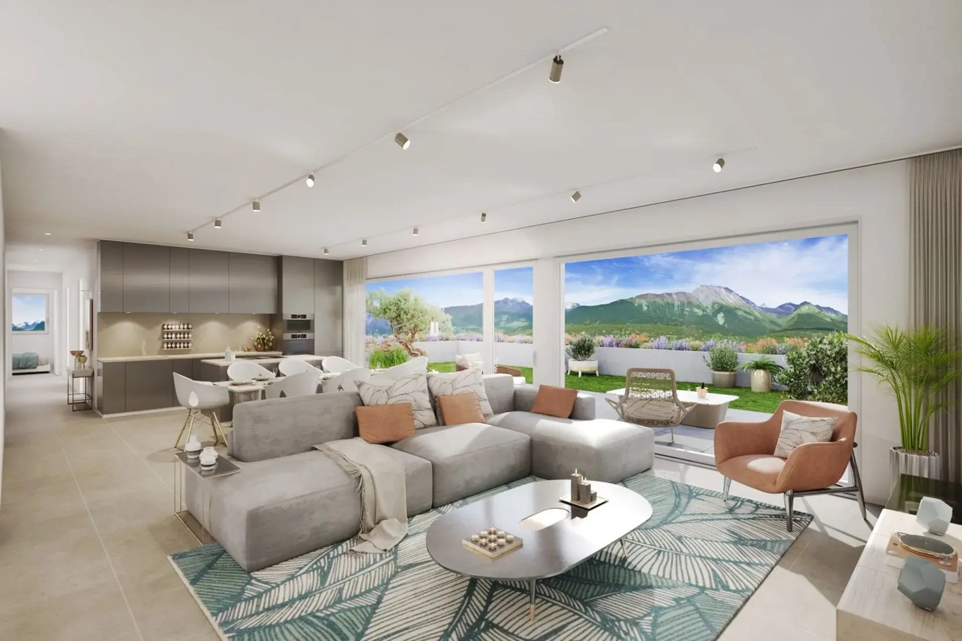 Résidence Maragnena - Apartments mit Terrasse - Lot 28