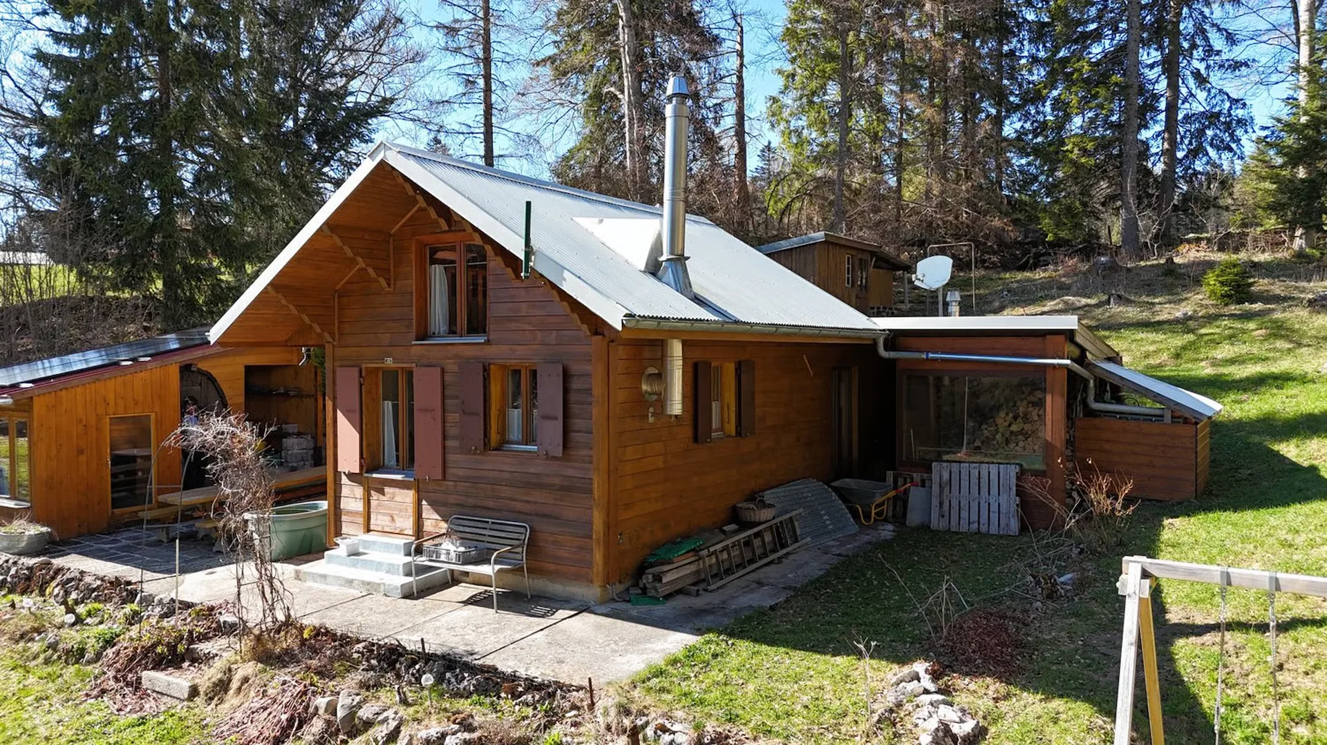 Sehr seltenes Objekt - Bergchalet mit Komfort in der Jura-Kette