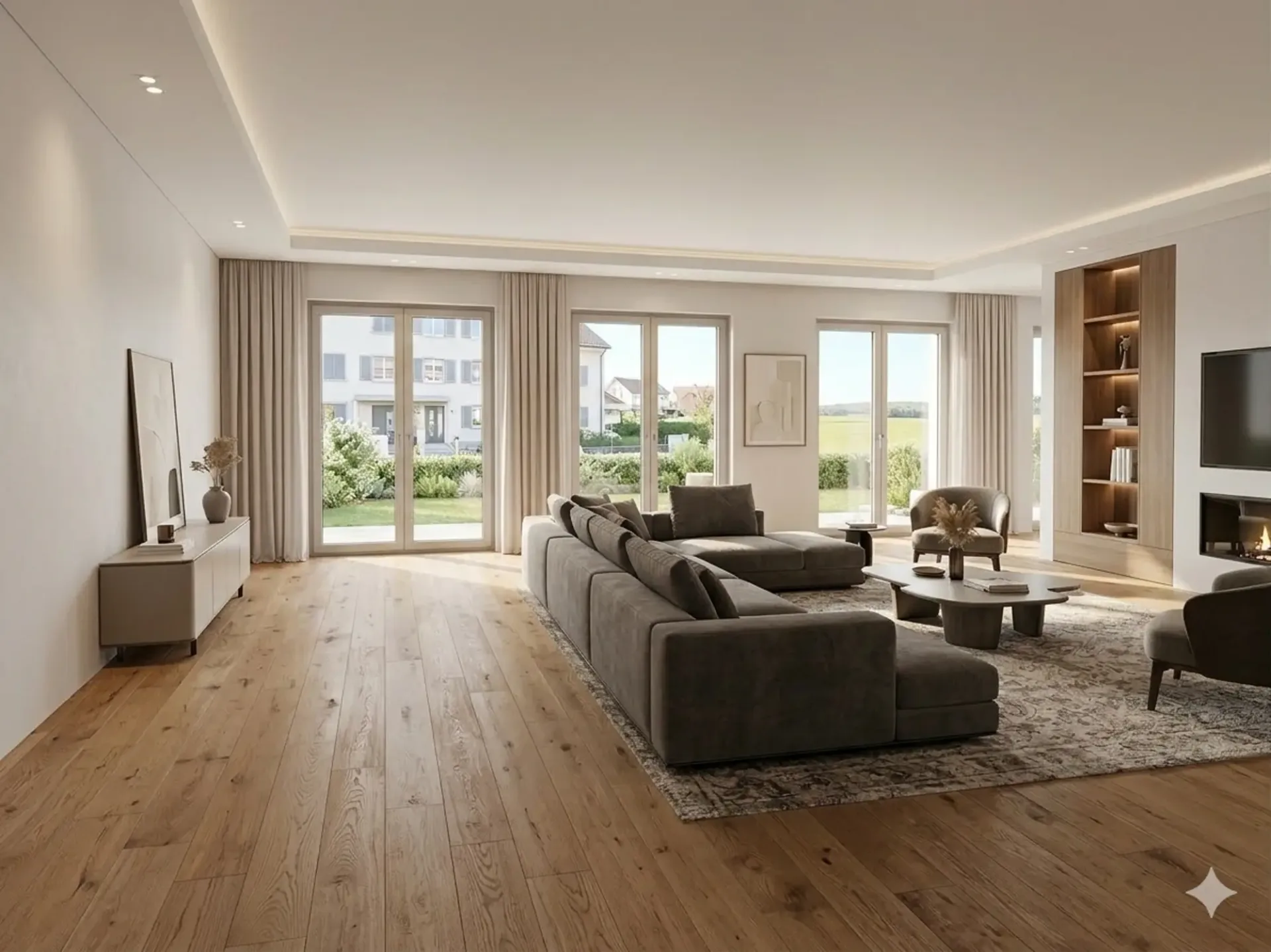 Erstbezug moderne 4.5-Zimmer-Wohnung in Bachs