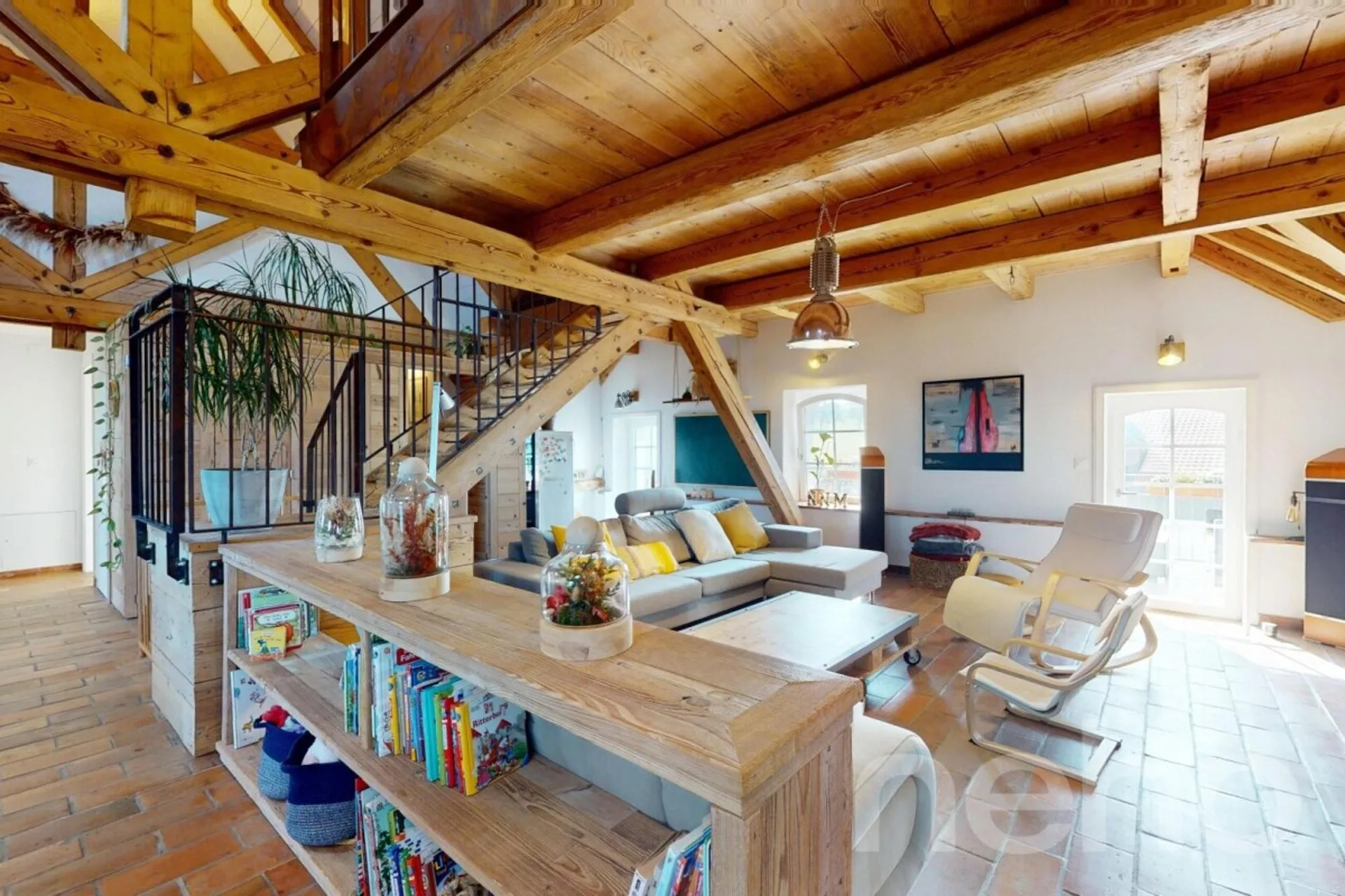 Magnifique Duplex sous les toits : l'espace et l'esprit d'une maison