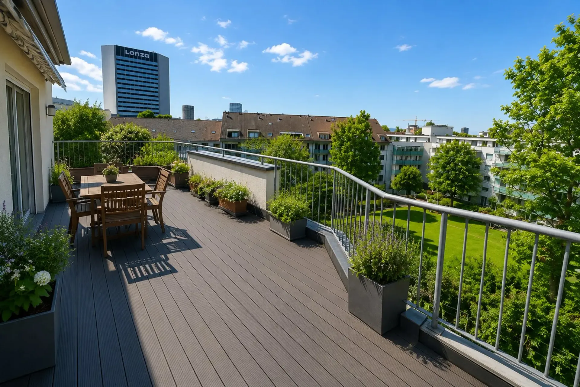 Exklusive Penthouse-Wohnung mit Garten – Modernes Wohnen in bester Lage