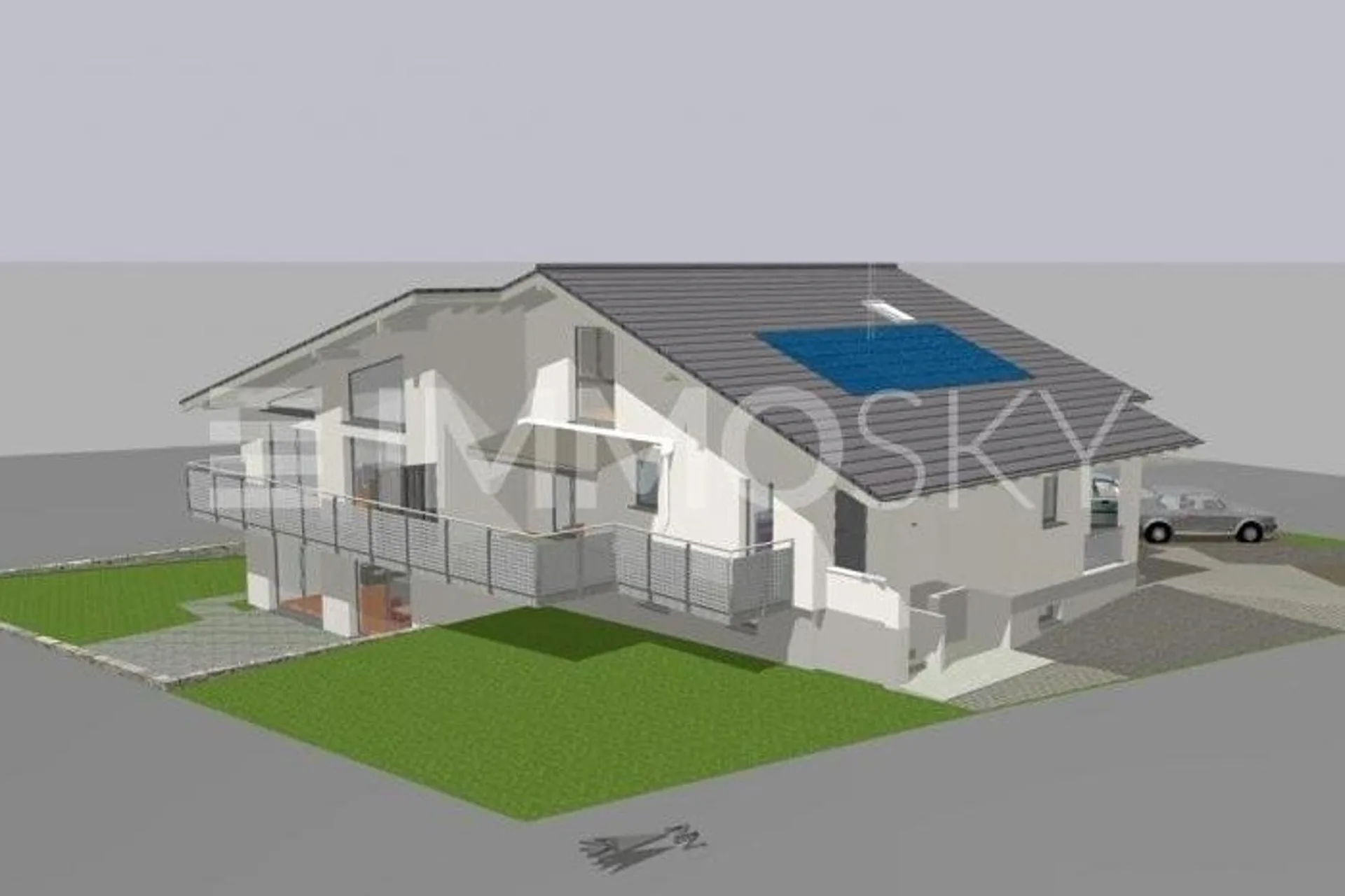 Une maison, un terrain, un potentiel