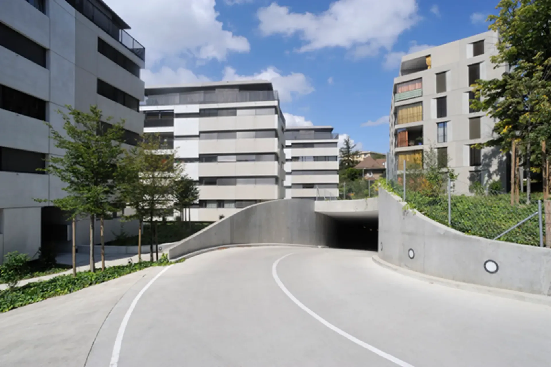 Innenparkplatz nahe der Innenstadt