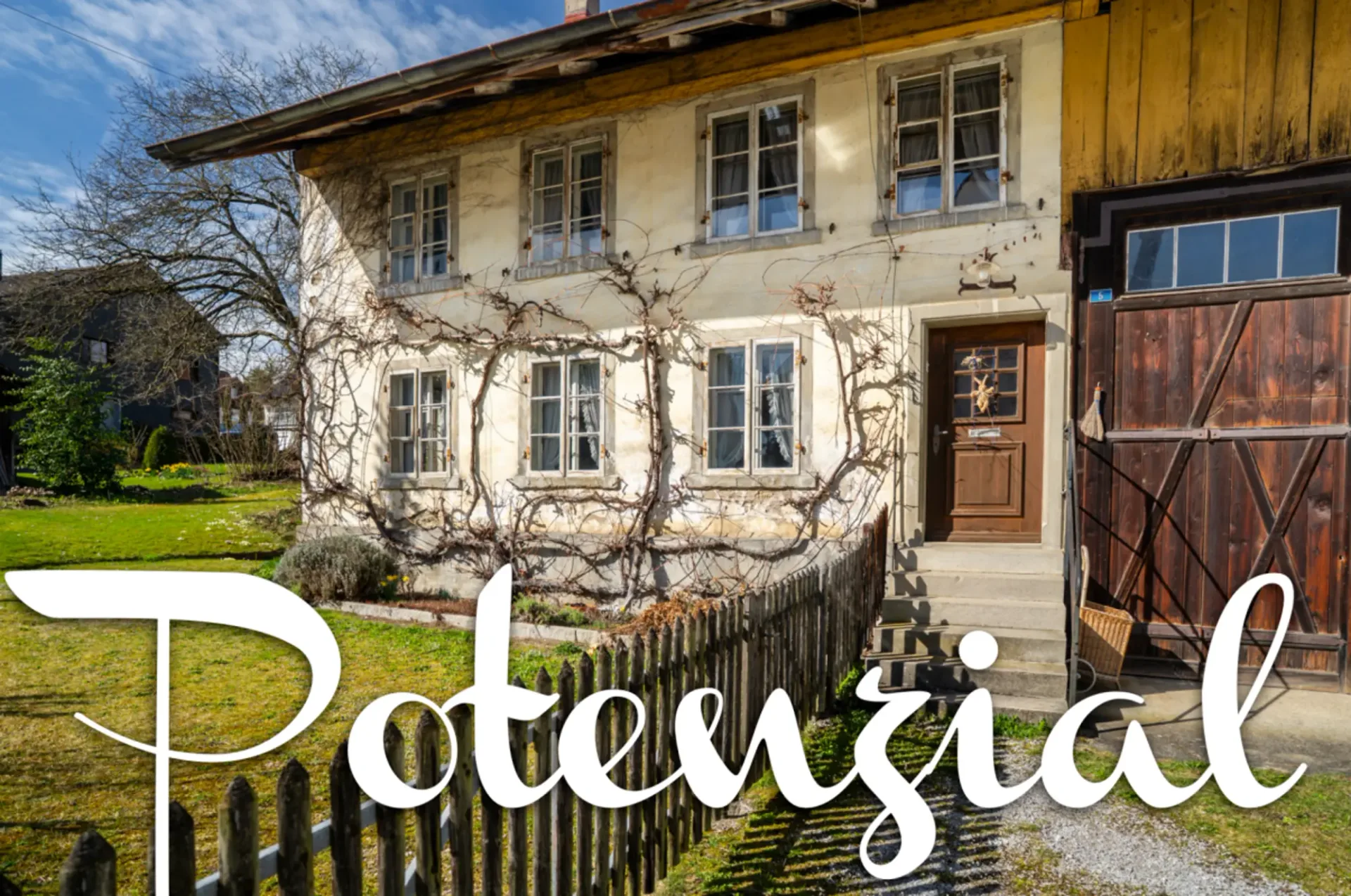 Bauland in Brütten mit historischem Bauernhaus und Entwicklungspotenzial