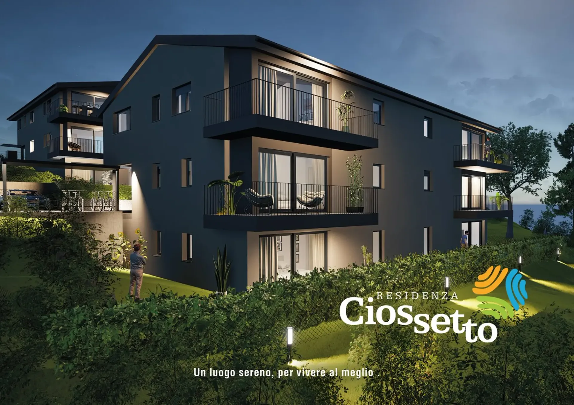 Neue 4.5-Zimmer-Wohnung mit Garten in Cadenazzo in strategischer Lage