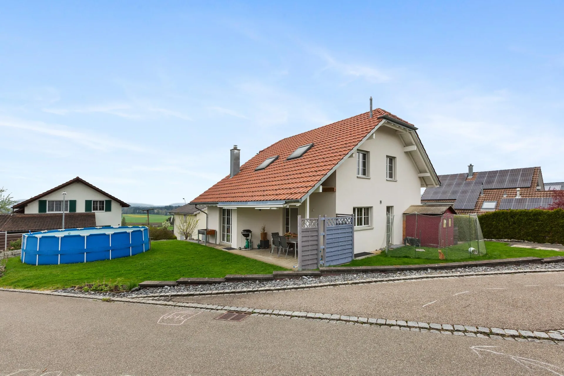 Wohnqualität in ländlicher Umgebung