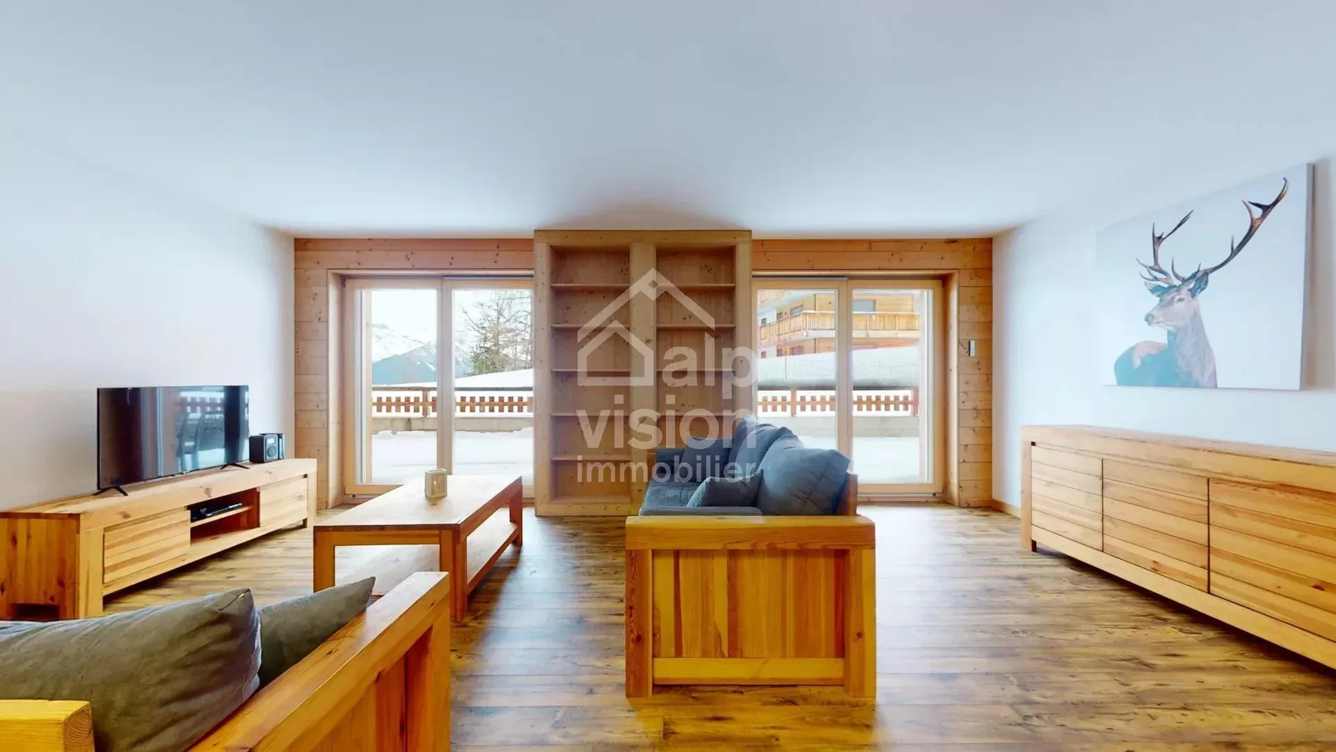 Beautiful apartment on the ground floor with ski-in/ski-out access to the Veysonnaz slopes, in the heart of 4 Vallées