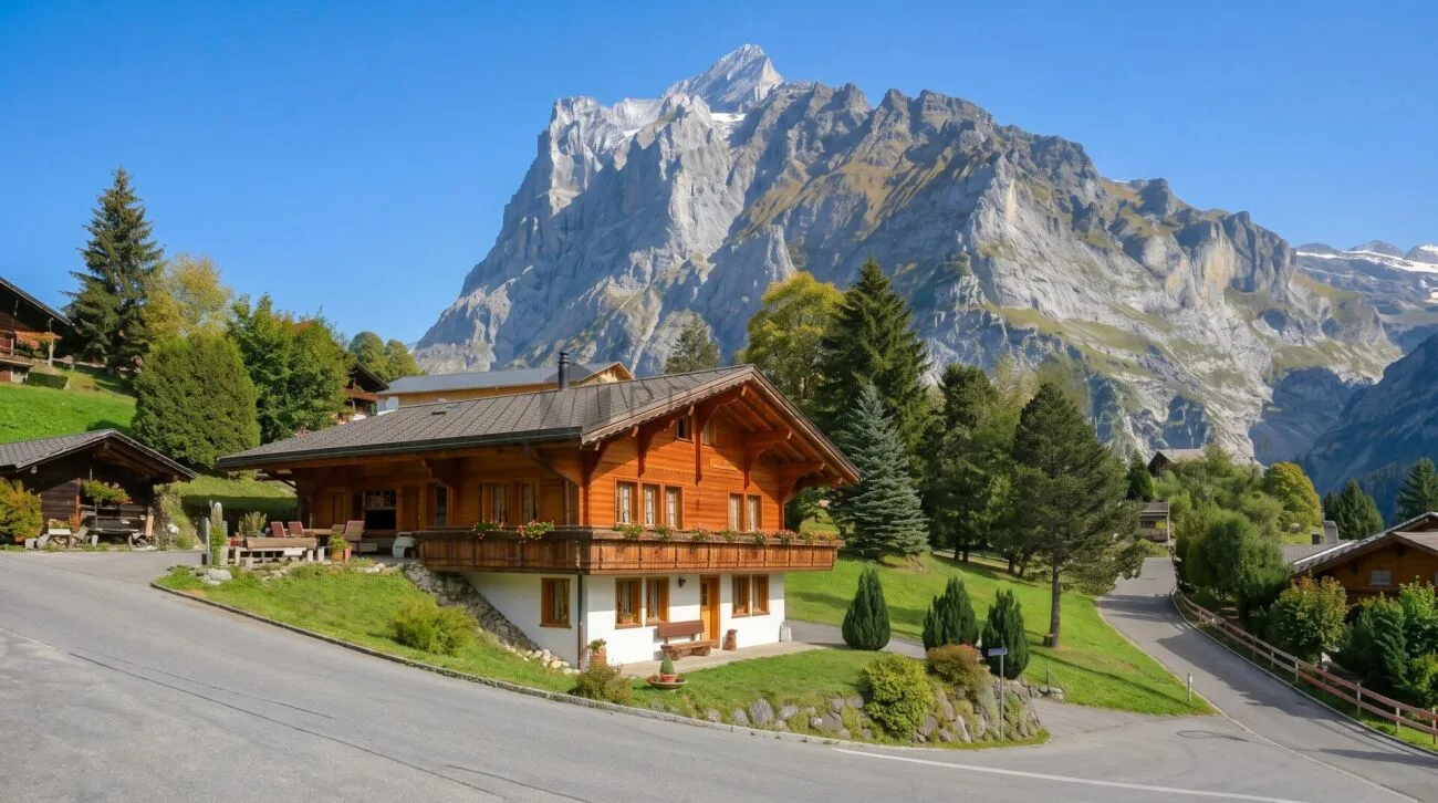 Alpenidylle pur - wo die Eiger-Nordwand Ihr Nachbar ist.