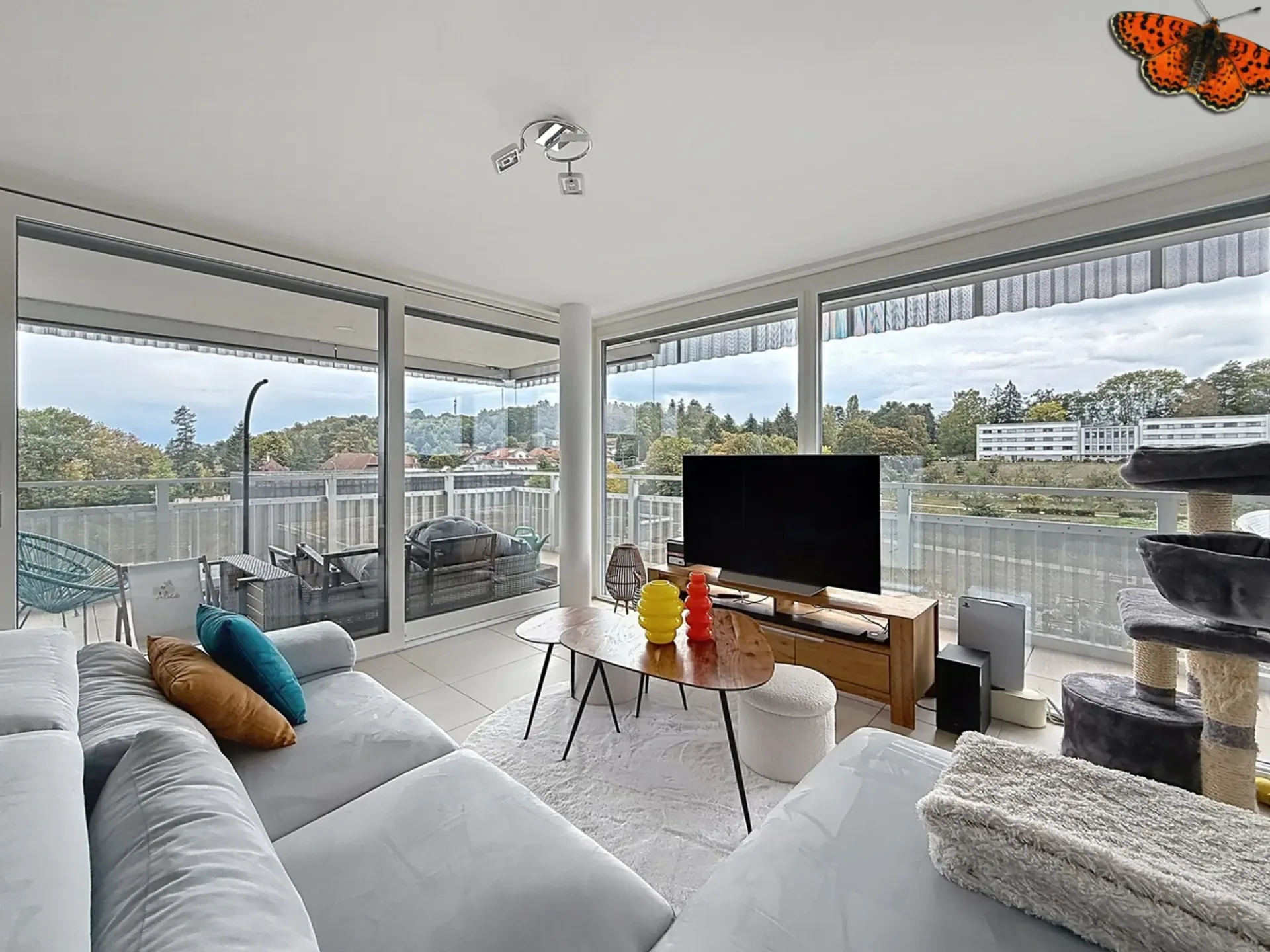 Helles 3½-Zimmer-Wohnung - Mit einem 30 m² großen Balkon