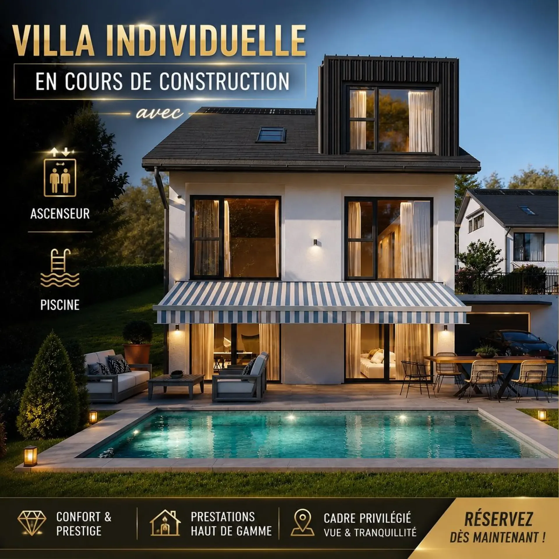 Villa Individuale | Ascensore | Piscina riscaldata