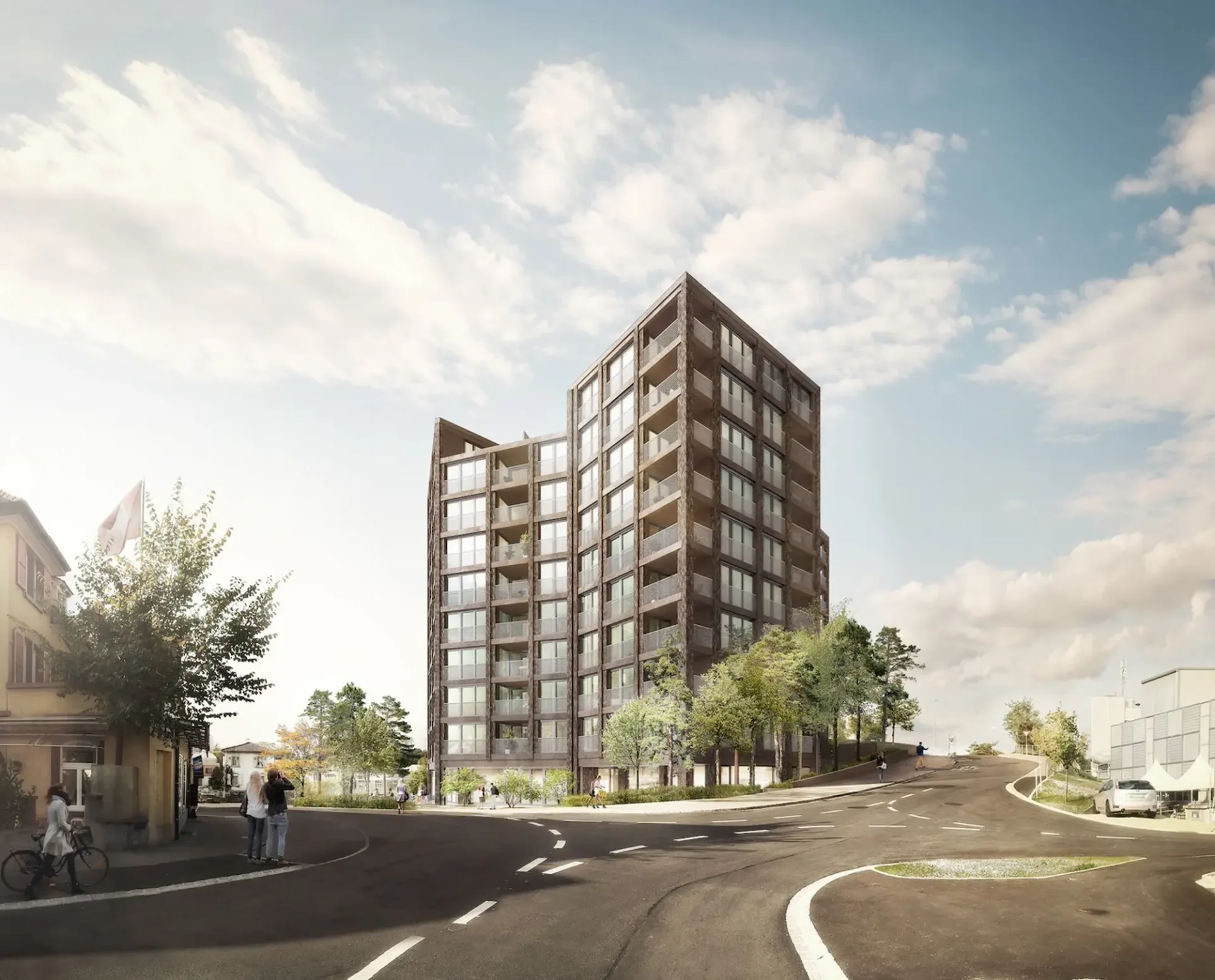 Moderne 2.5-Zimmerwohnung im Tower Münchenstein BL