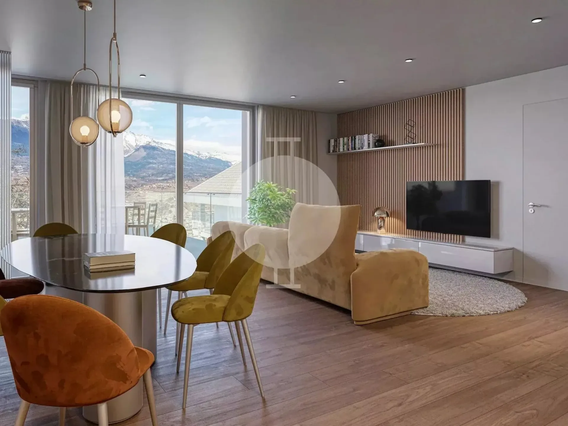 Neue 2.5-Zimmer-Wohnung ? Panoramablick in Turin (Salins)