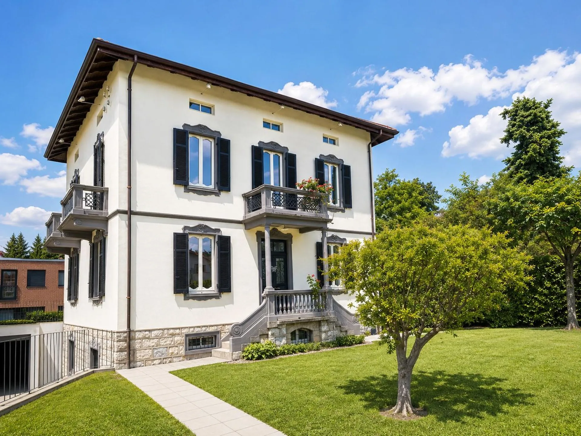 Elegantes Landhaus aus der Epoche, komplett renoviert