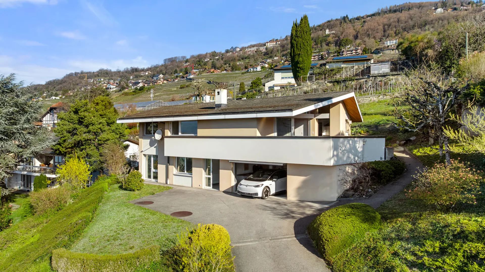 Villa unique avec vue lac panoramique