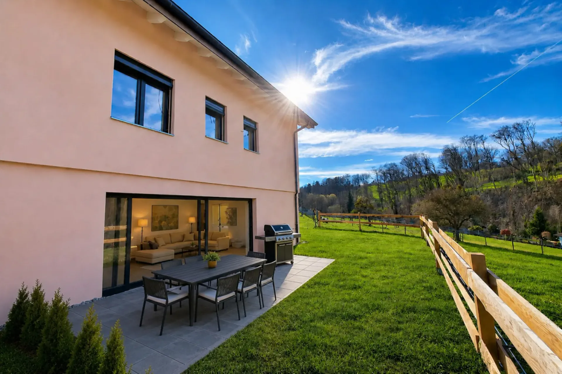 Schöne Familienvilla neu bei Lausanne - eine wahre Gelegenheit!