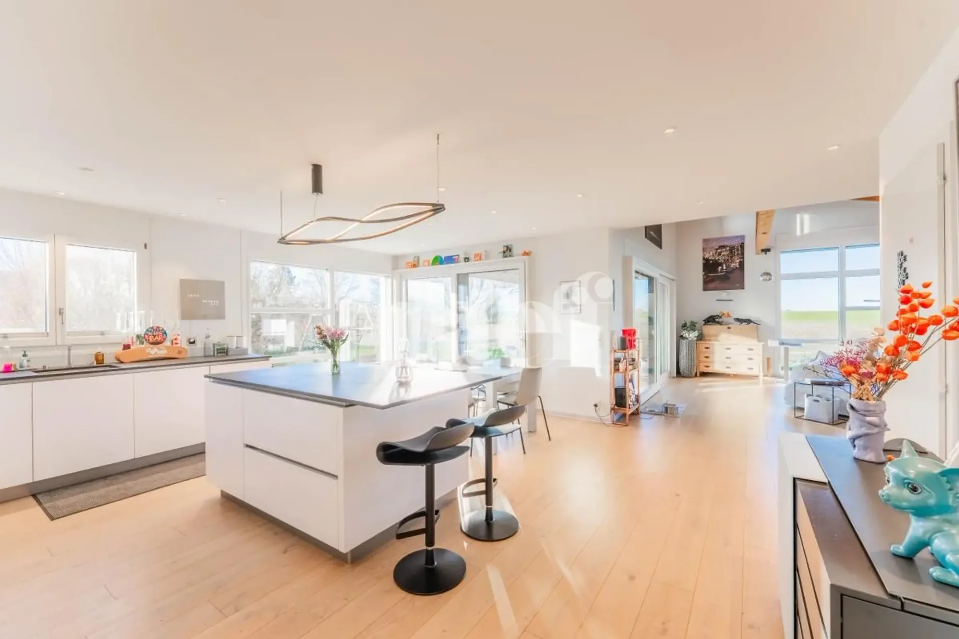 Zu vermieten in Avry-sur-Matran, wunderschönes Einfamilienhaus ohne vis-à-vis!
