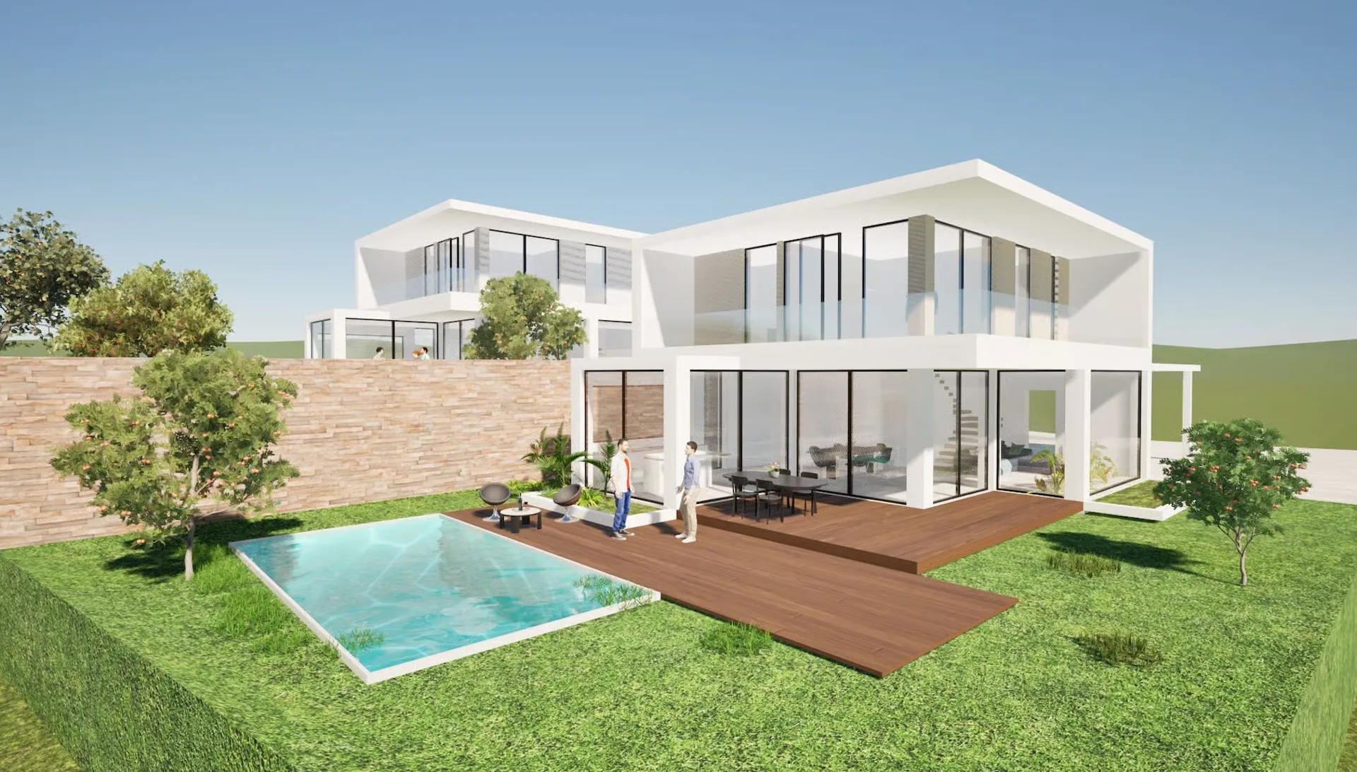 Villa mit Bauprojekt in San Pietro di Stabio