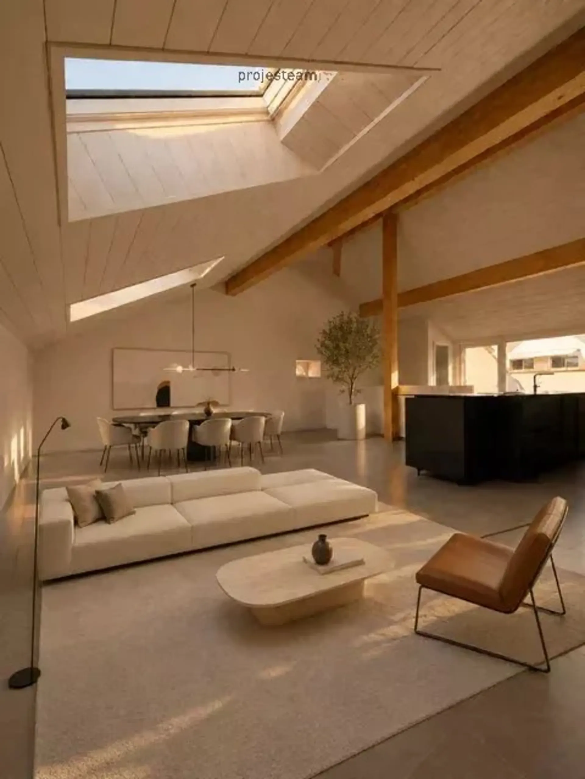 Neue Wohnung - Dachduplex mit Charme und Charakter durch Doppelhohe Decken