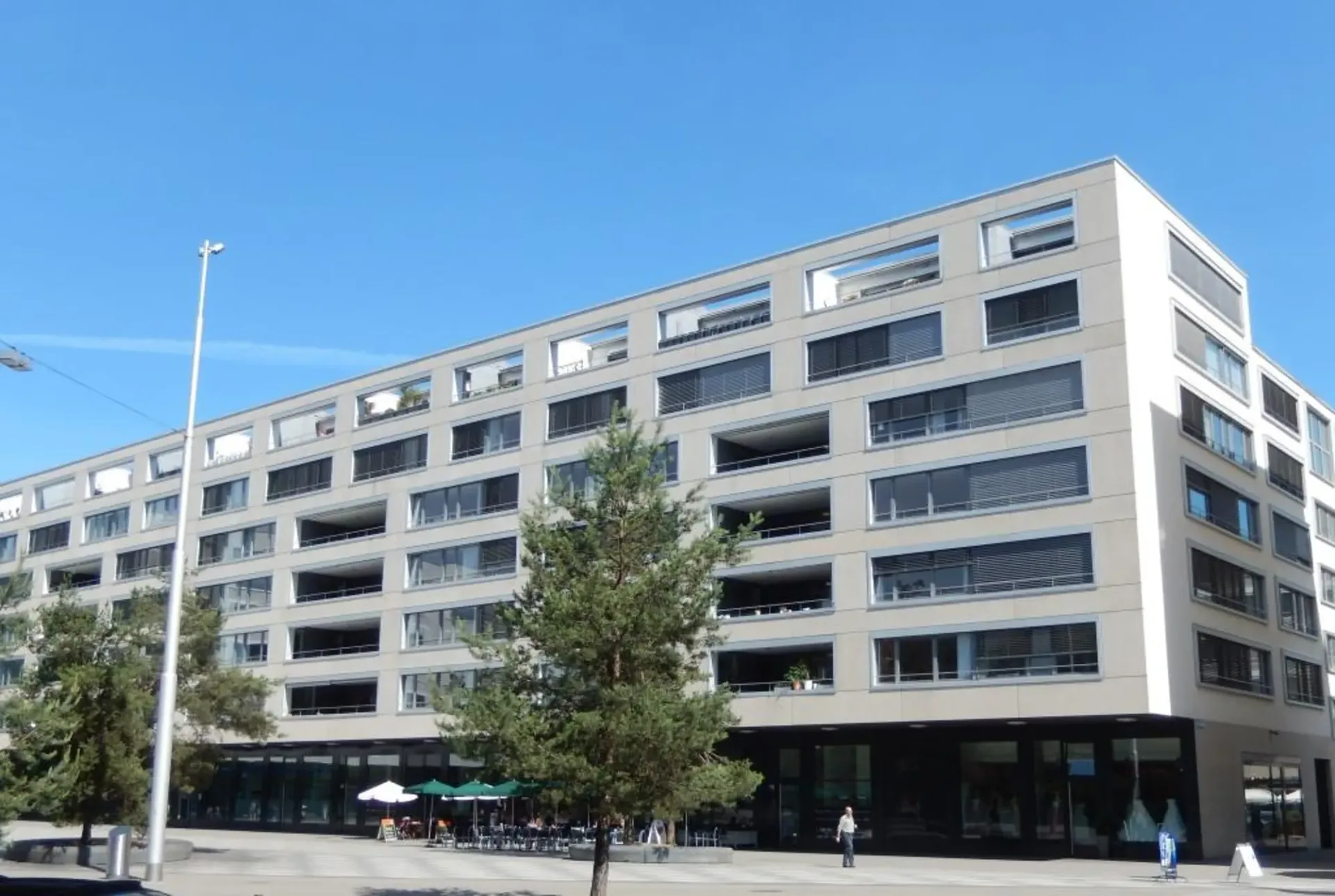Lifestyle mit kühler Eleganz in der Überbauung Accu