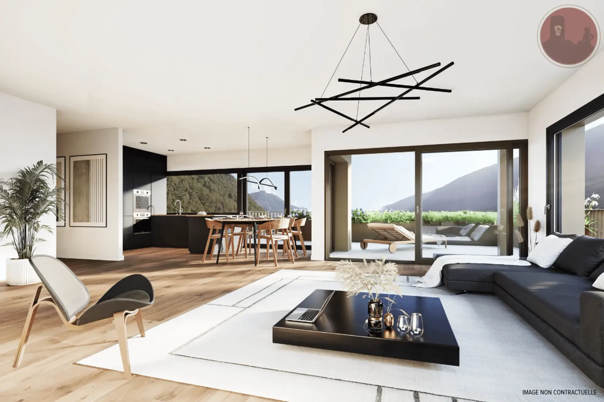 Neue 3.5-Zimmer-Wohnung mit Terrasse in Martigny
