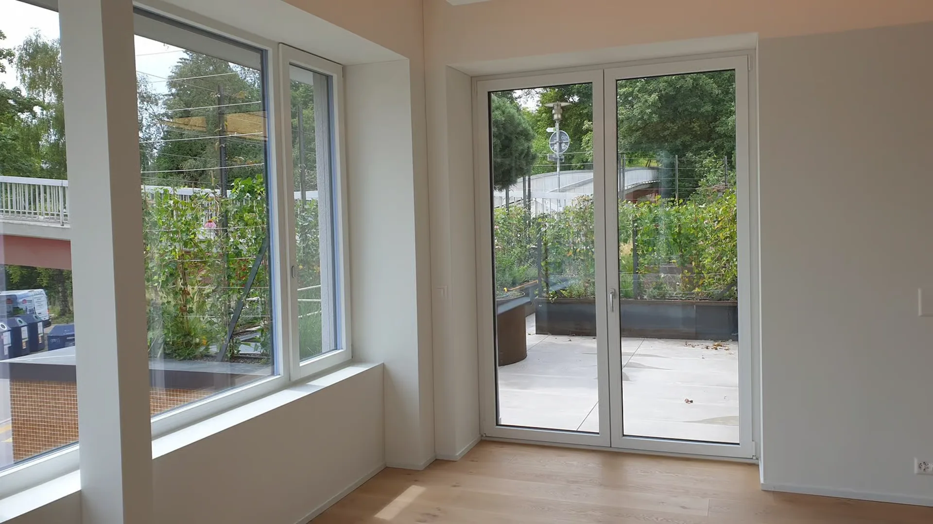 Appartement moderne climatisé 1.5 pièces avec terrasse de jardin