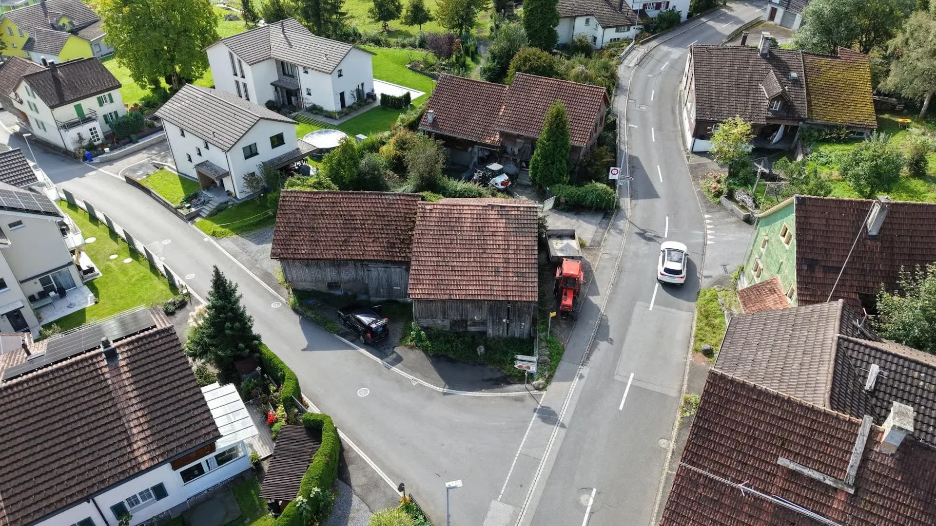 *Projektstudie vorhanden* Attraktives Bauland in der Kernzone von Wangs