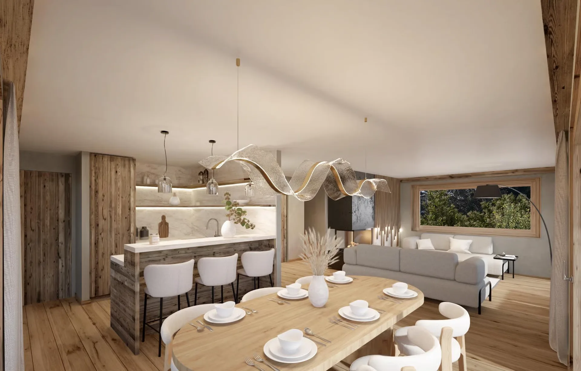 Luxueux Chalet 4,5 pièces à Crans-Montana sur plan (avec authorisation de construire)