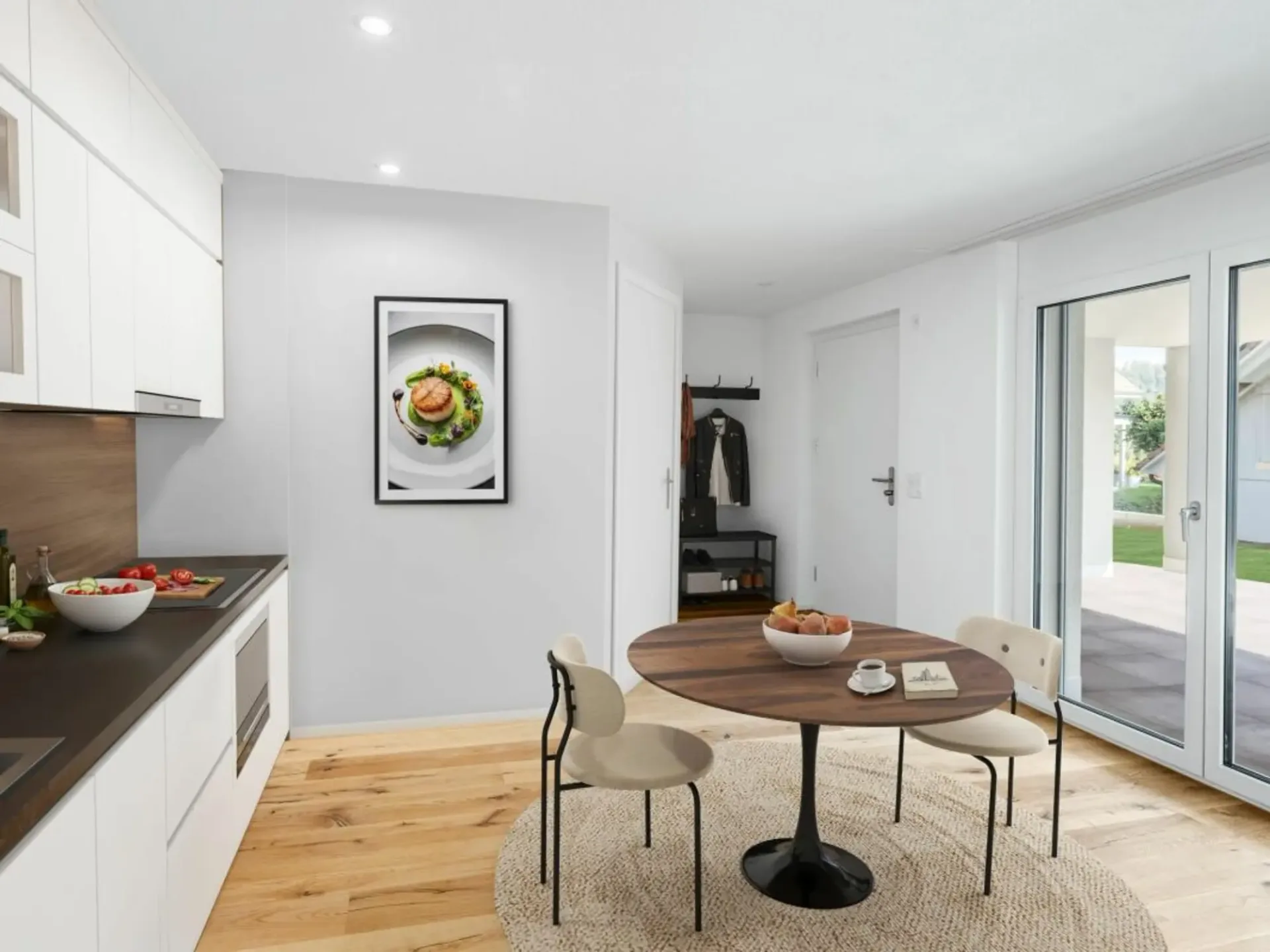 Helle 1½-Zimmer-Einliegerwohnung mit viel Privatsphäre